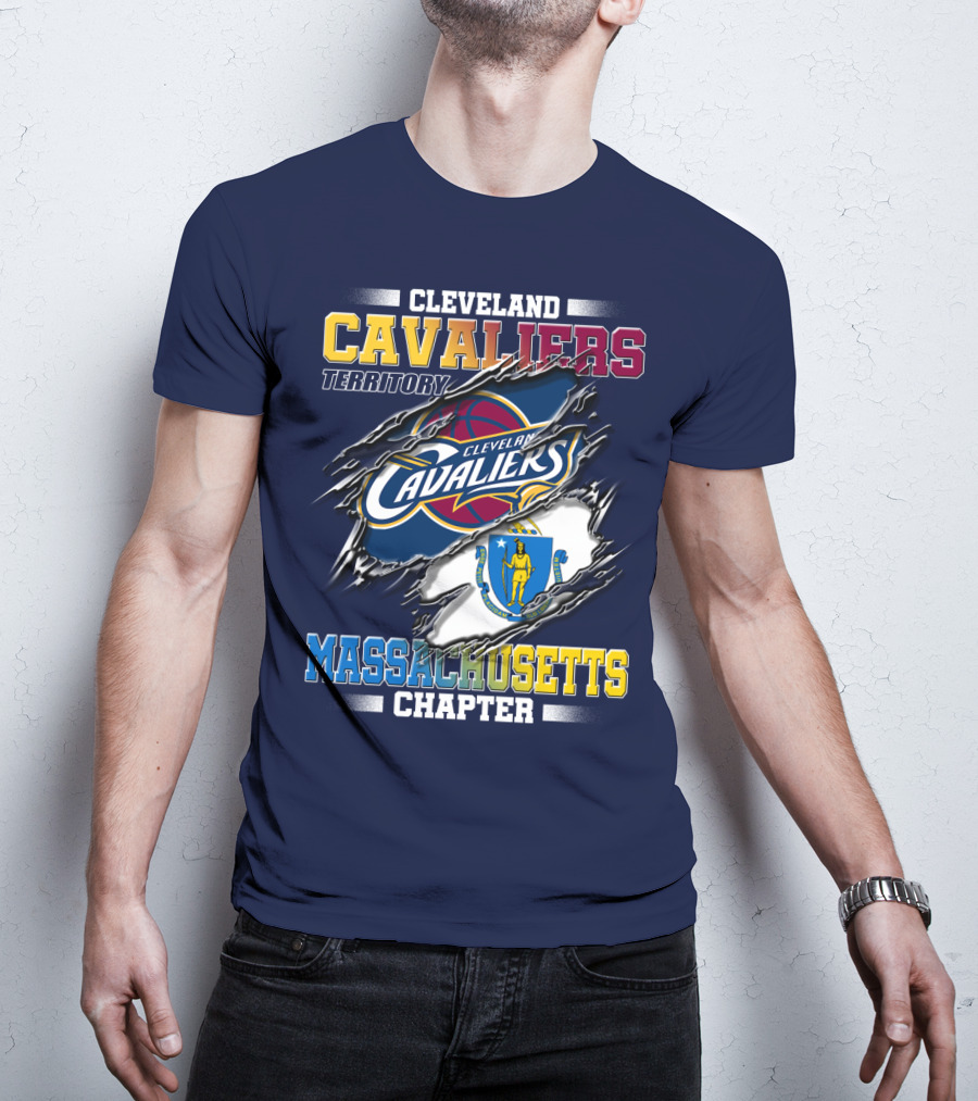 Cleveland Cavaliers Territory Massachusetts Chapter T-Shirt