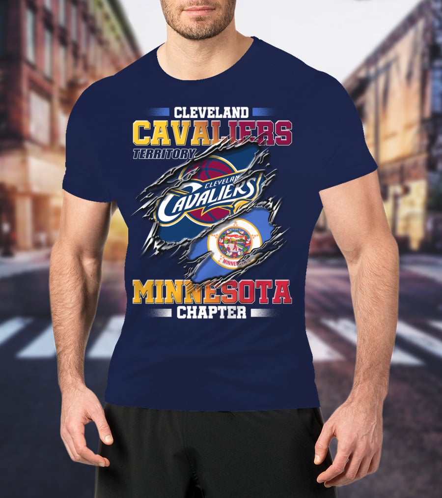 Cleveland Cavaliers Territory Minnesota Chapter T-Shirt