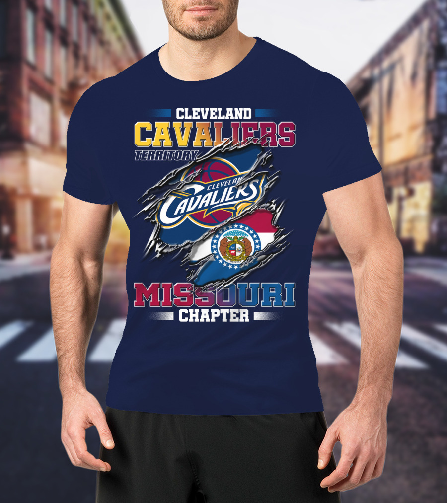 Cleveland Cavaliers Territory Missouri Chapter T-Shirt