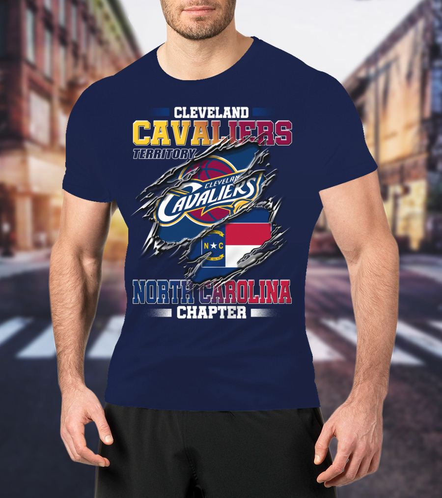 Cleveland Cavaliers Territory North Carolina Chapter T-Shirt
