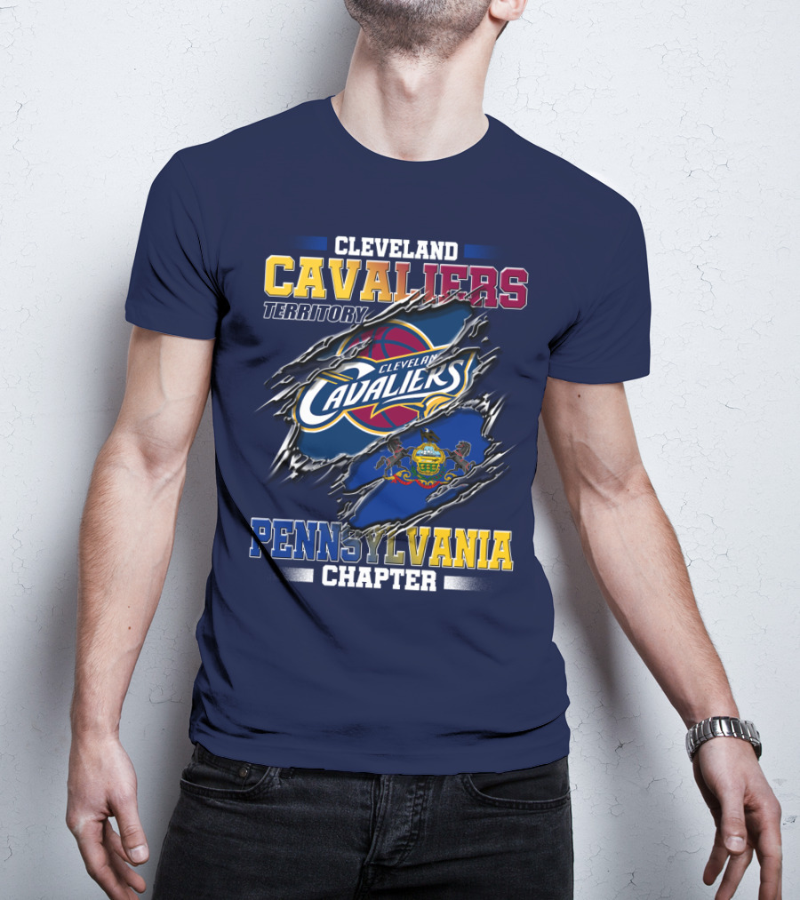 Cleveland Cavaliers Territory Pennsylvania Chapter T-Shirt