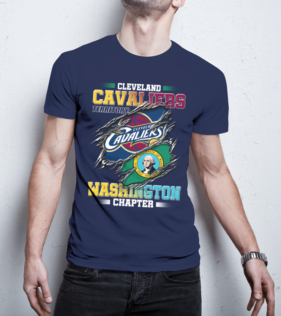 Cleveland Cavaliers Territory Washington Chapter T-Shirt