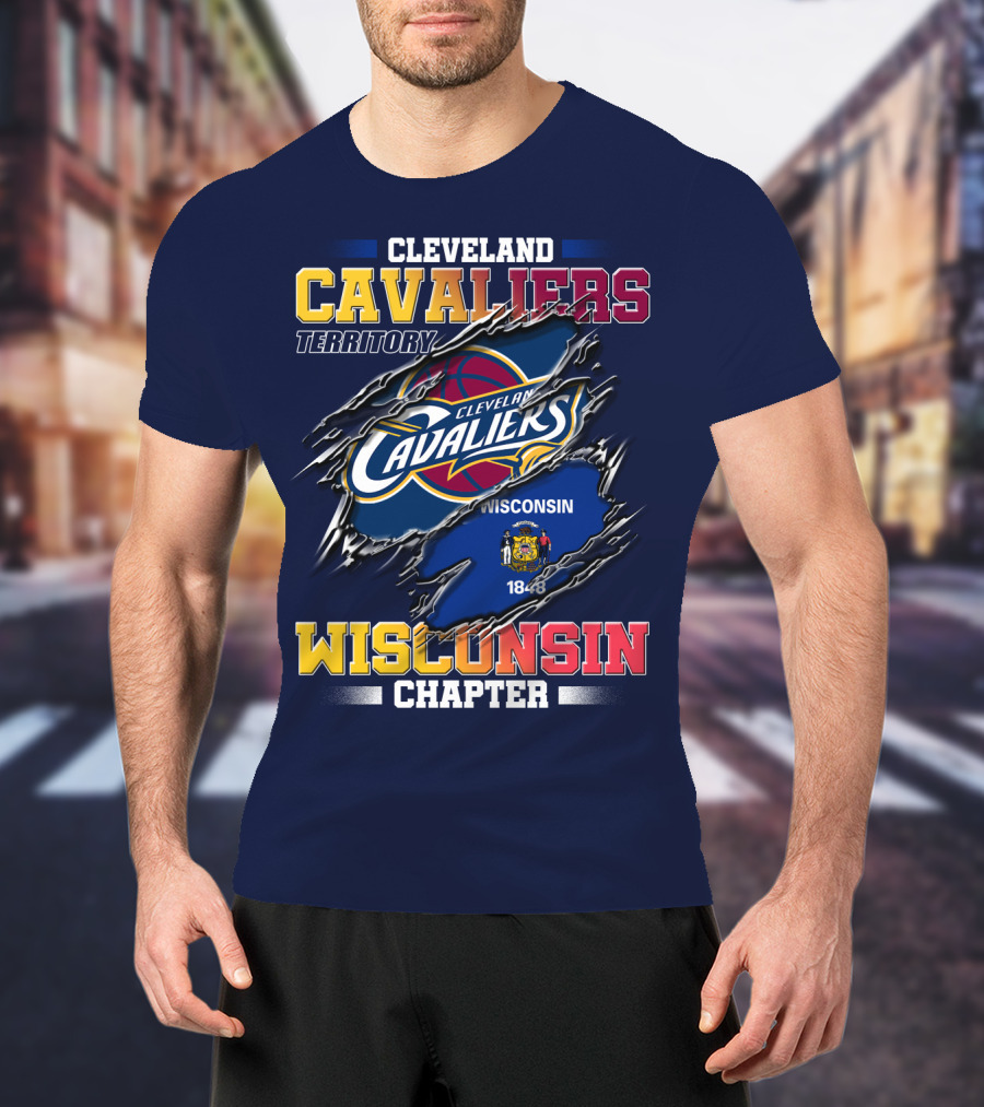 Cleveland Cavaliers Territory Wisconsin Chapter 1848 T-Shirt