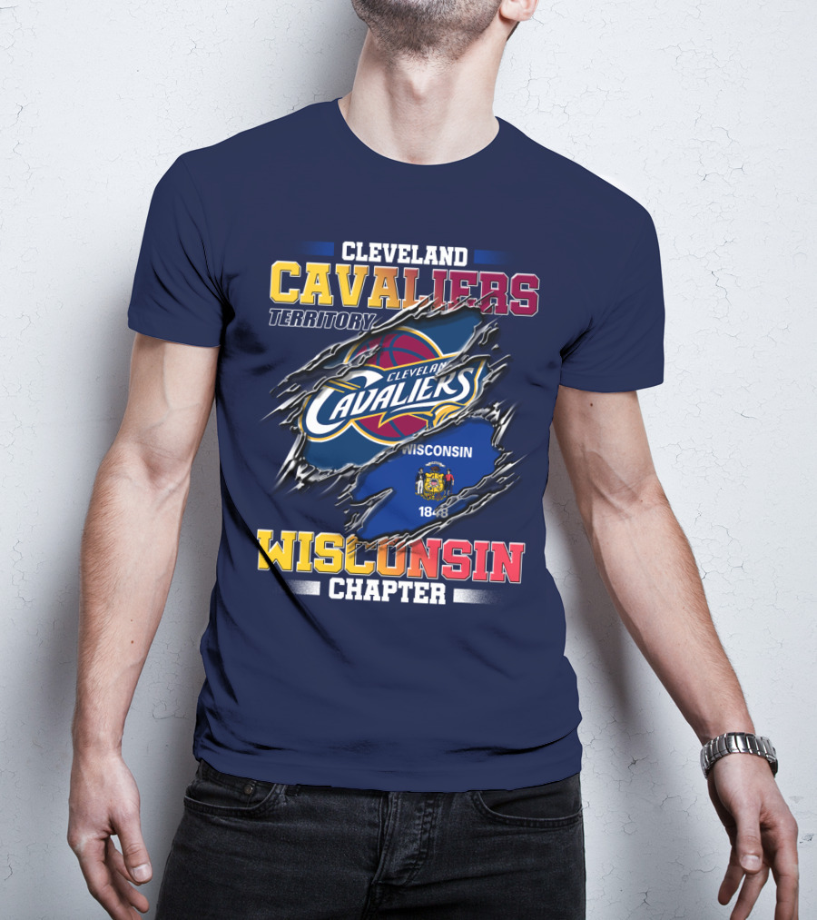 Cleveland Cavaliers Territory Wisconsin Chapter 1848 T-Shirt