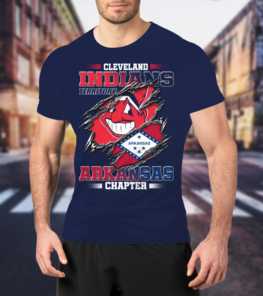 Cleveland Indians Territory Arkansas Chapter T-Shirt