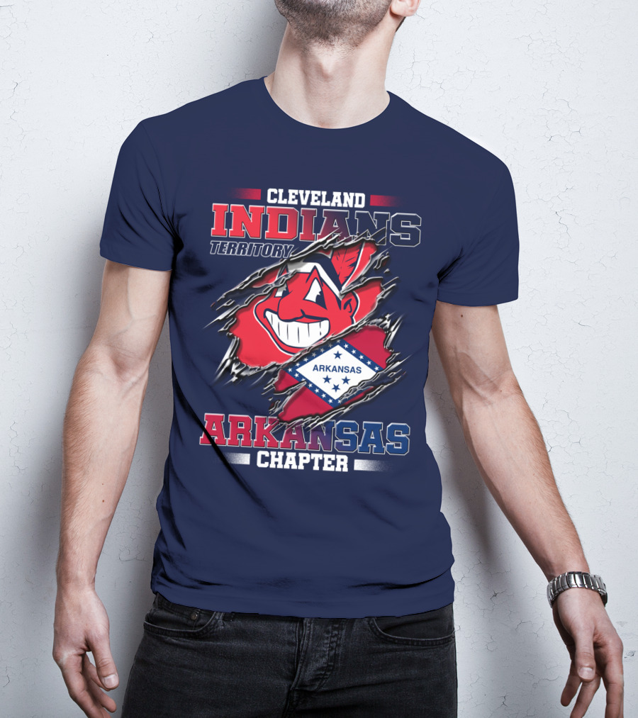 Cleveland Indians Territory Arkansas Chapter T-Shirt