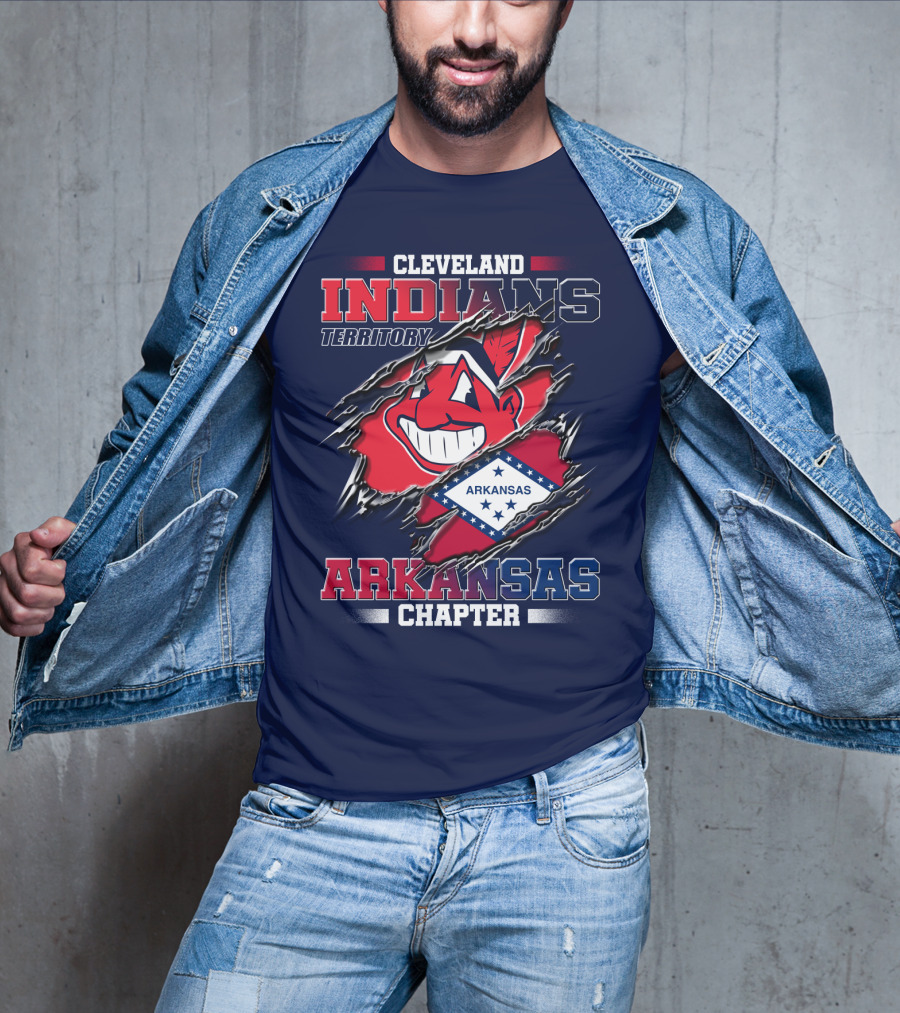 Cleveland Indians Territory Arkansas Chapter T-Shirt