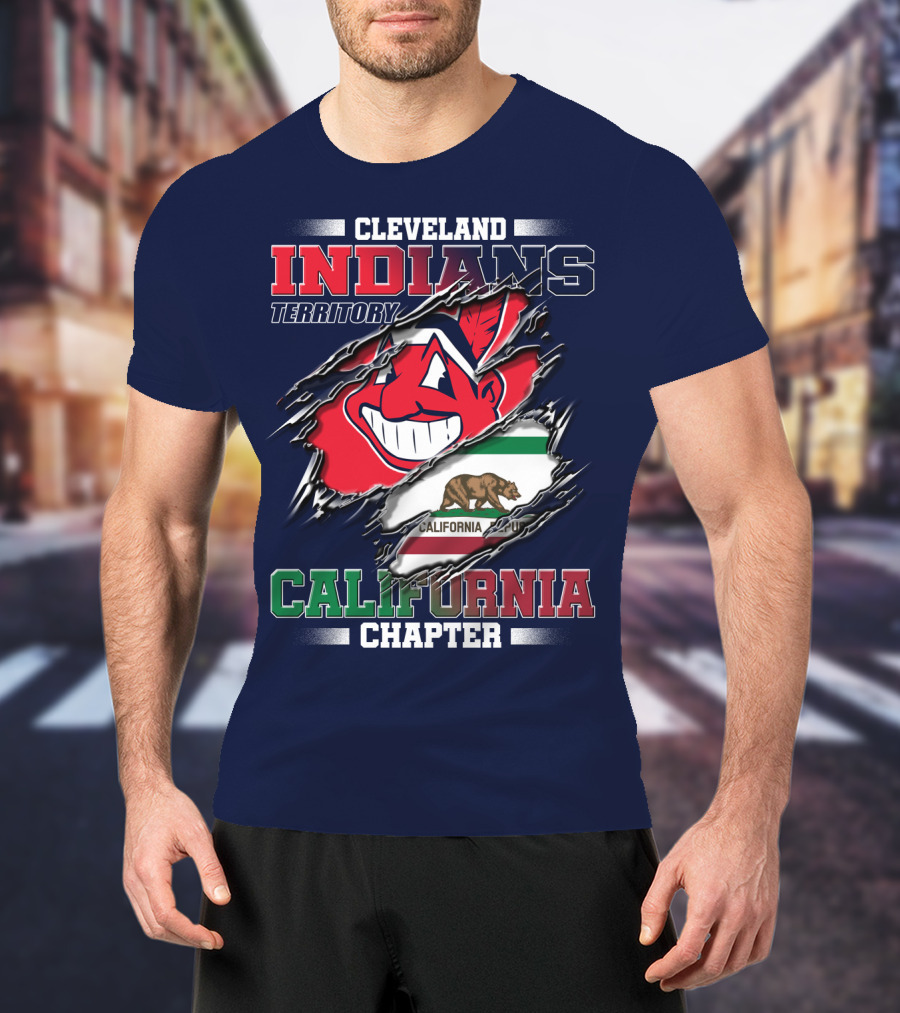 Cleveland Indians Territory California Chapter T-Shirt