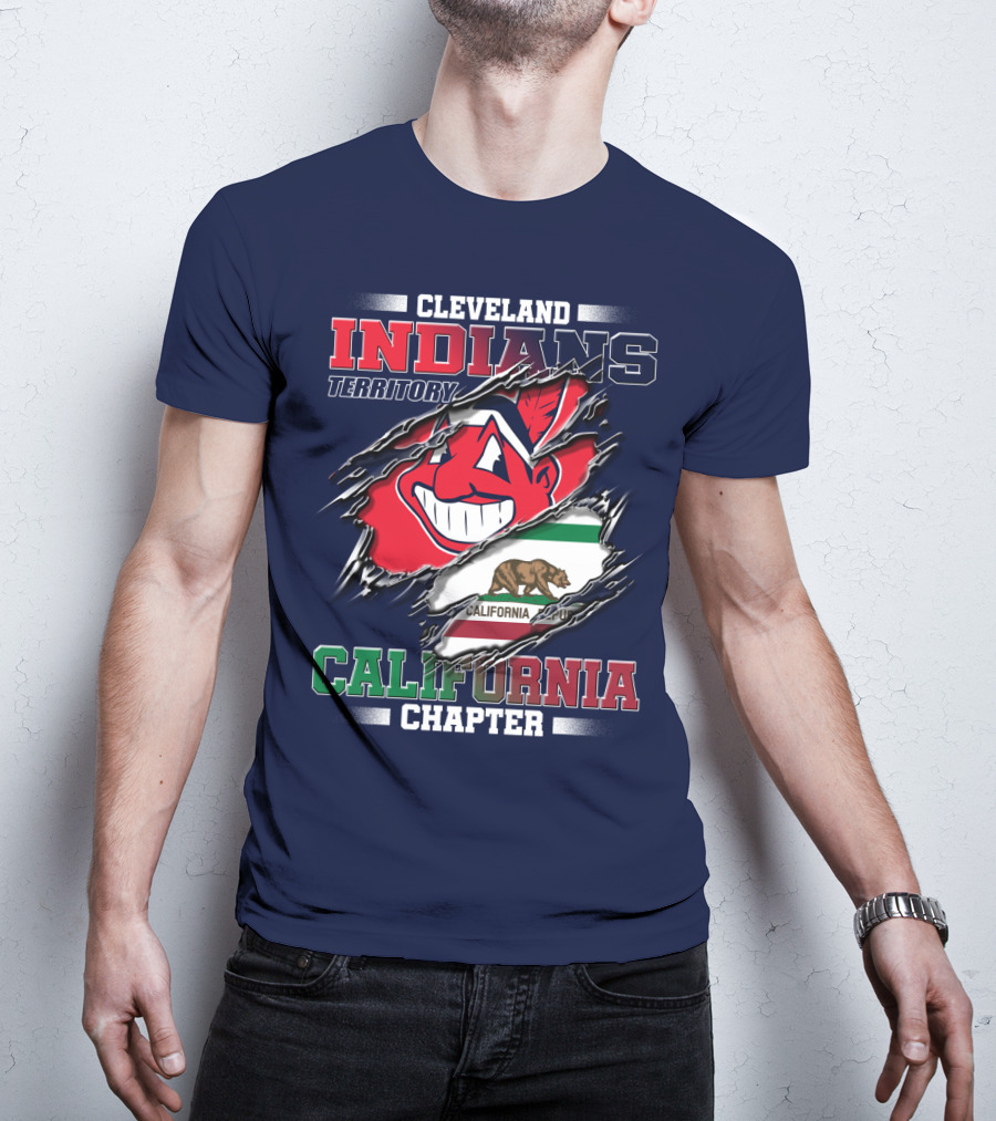Cleveland Indians Territory California Chapter T-Shirt