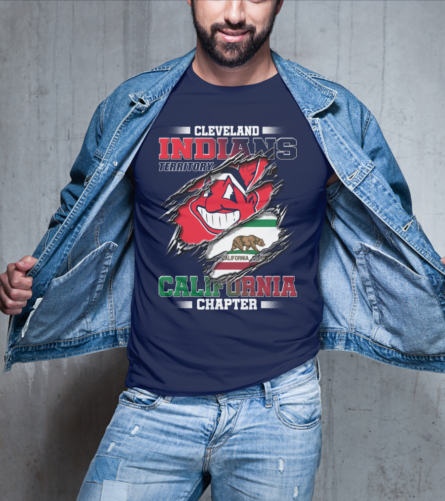 Cleveland Indians Territory California Chapter T-Shirt