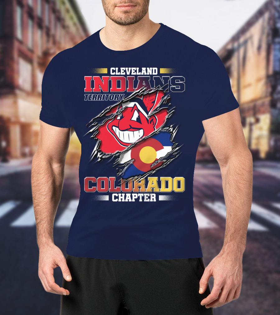 Cleveland Indians Territory Colorado Chapter T-Shirt