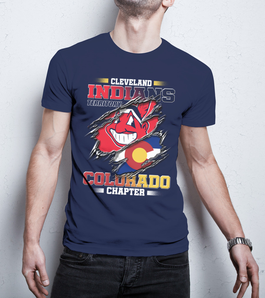 Cleveland Indians Territory Colorado Chapter T-Shirt