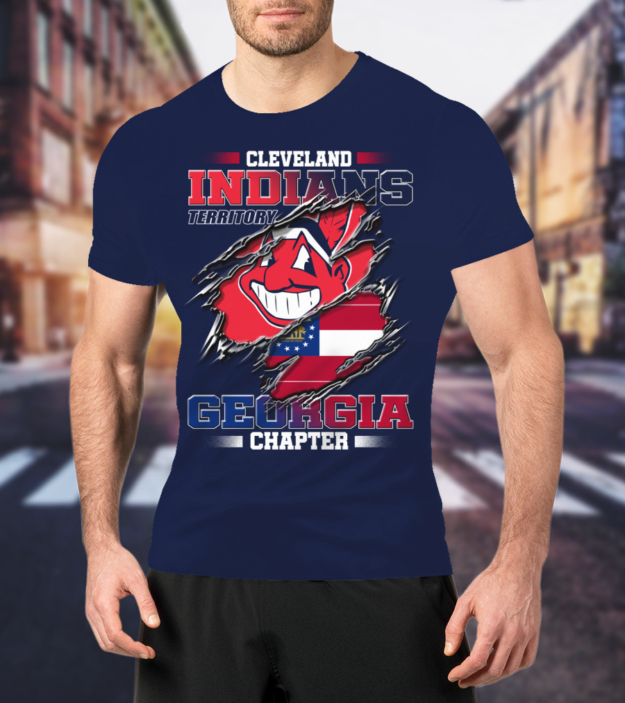 Cleveland Indians Territory Georgia Chapter T-Shirt