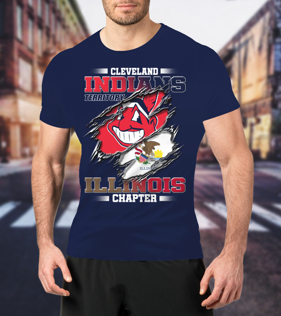 Cleveland Indians Territory Illinois Chapter T-Shirt