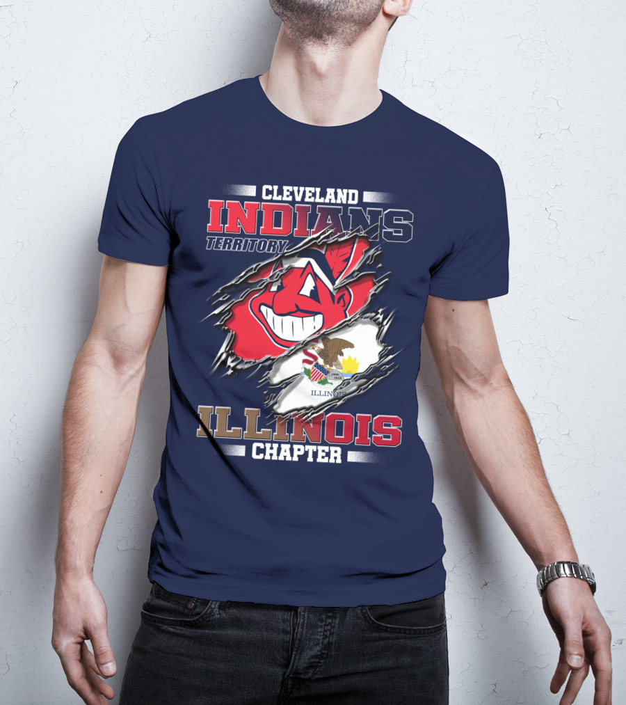 Cleveland Indians Territory Illinois Chapter T-Shirt