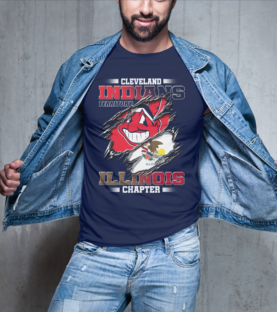 Cleveland Indians Territory Illinois Chapter T-Shirt