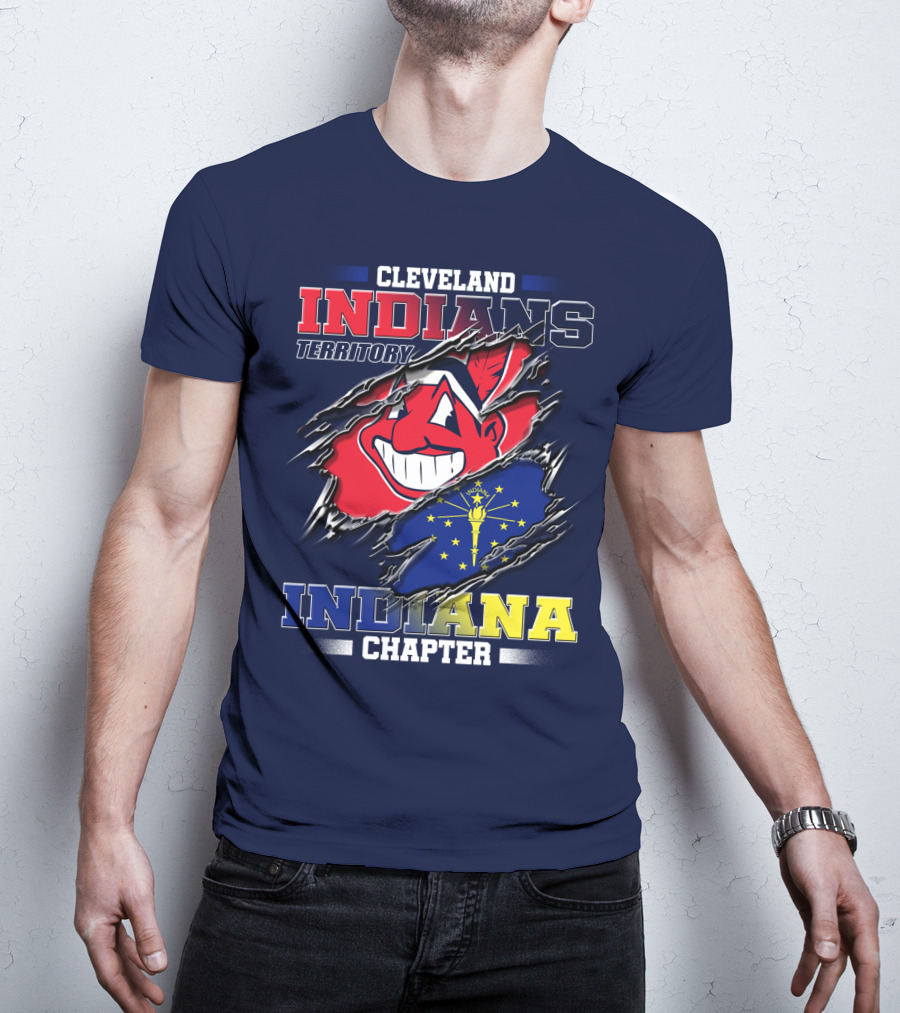 Cleveland Indians Territory Indiana Chapter T-Shirt