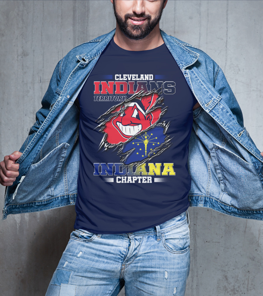 Cleveland Indians Territory Indiana Chapter T-Shirt