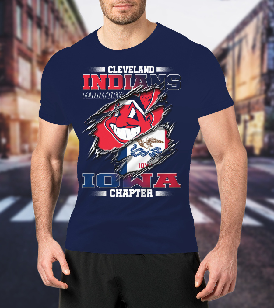 Cleveland Indians Territory Iowa Chapter T-Shirt