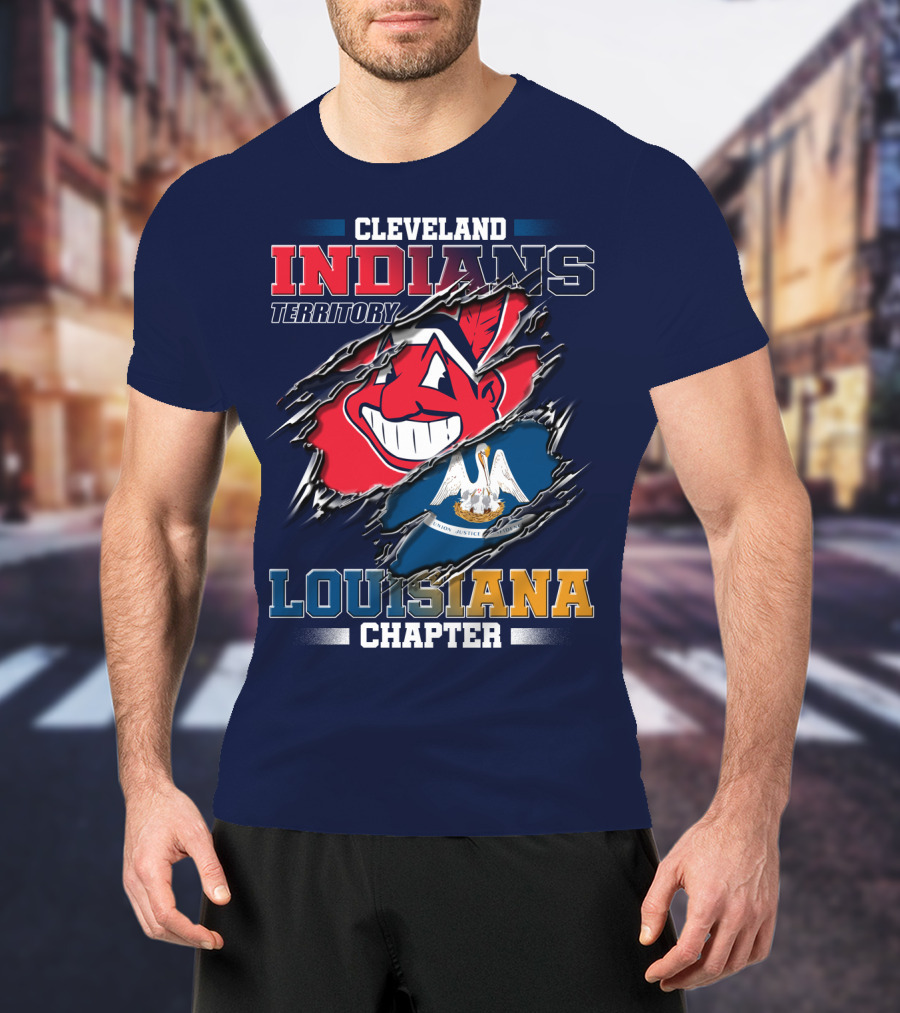 Cleveland Indians Territory Louisiana Chapter T-Shirt