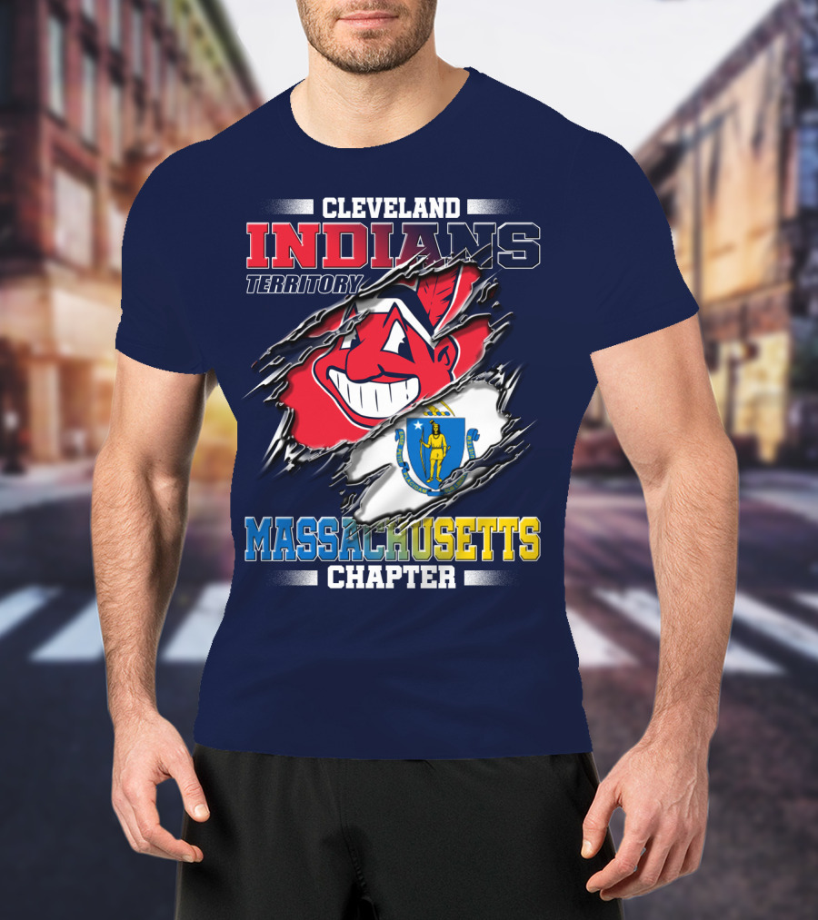 Cleveland Indians Territory Massachusetts Chapter T-Shirt