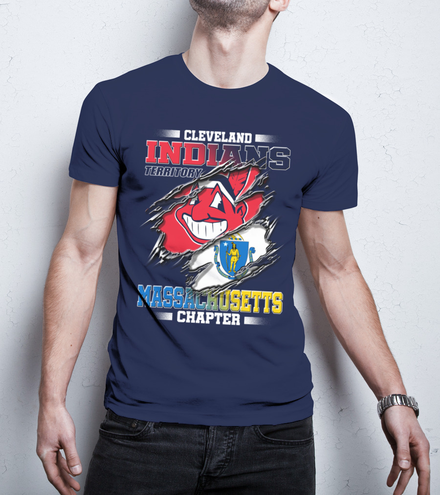 Cleveland Indians Territory Massachusetts Chapter T-Shirt