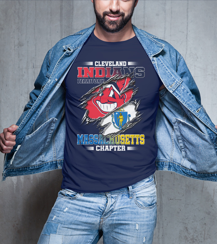 Cleveland Indians Territory Massachusetts Chapter T-Shirt