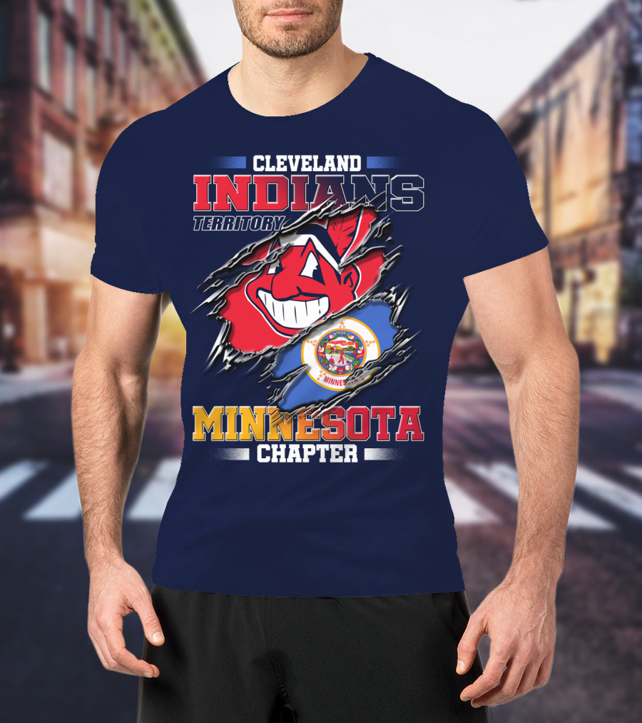 Cleveland Indians Territory Minnesota Chapter T-Shirt