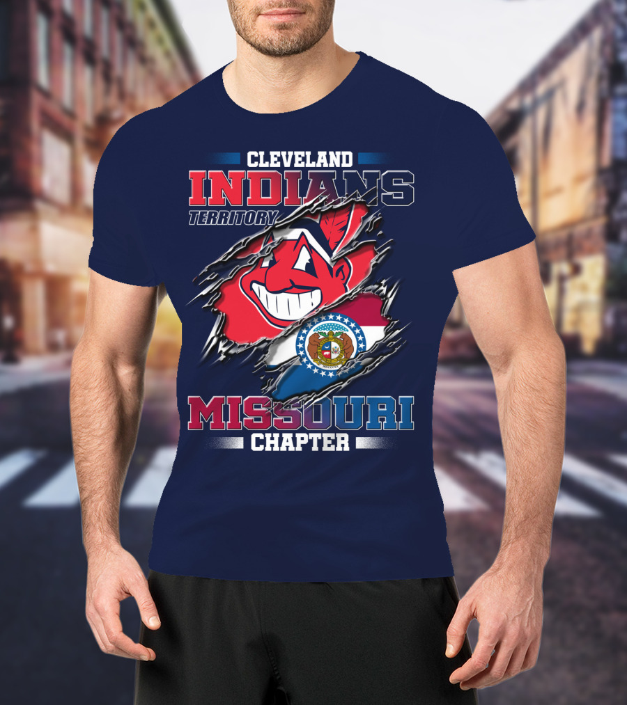 Cleveland Indians Territory Missouri Chapter T-Shirt