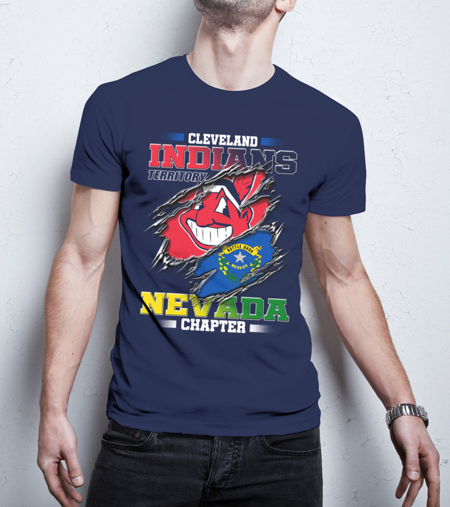 Cleveland Indians Territory Nevada Chapter Little Born T-Shirt