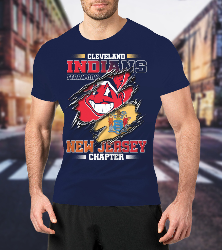 Cleveland Indians Territory New Jersey Chapter T-Shirt