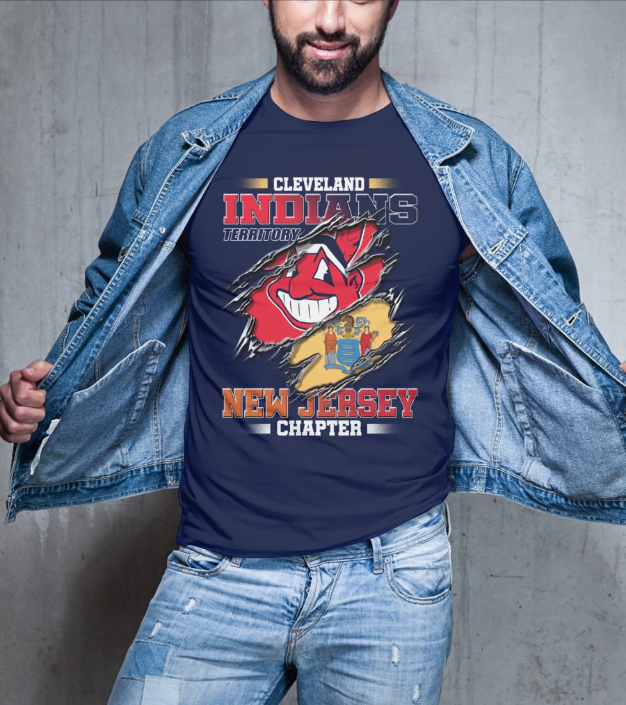 Cleveland Indians Territory New Jersey Chapter T-Shirt
