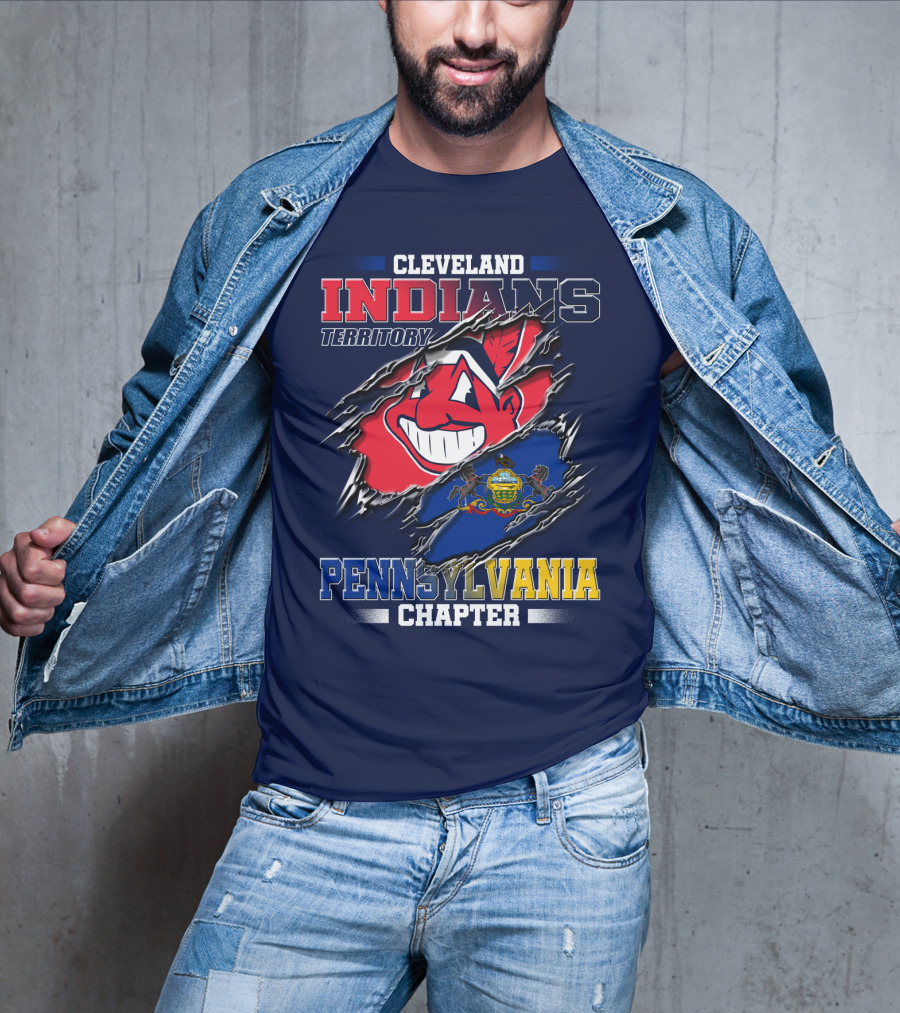 Cleveland Indians Territory Pennsylvania Chapter T-Shirt