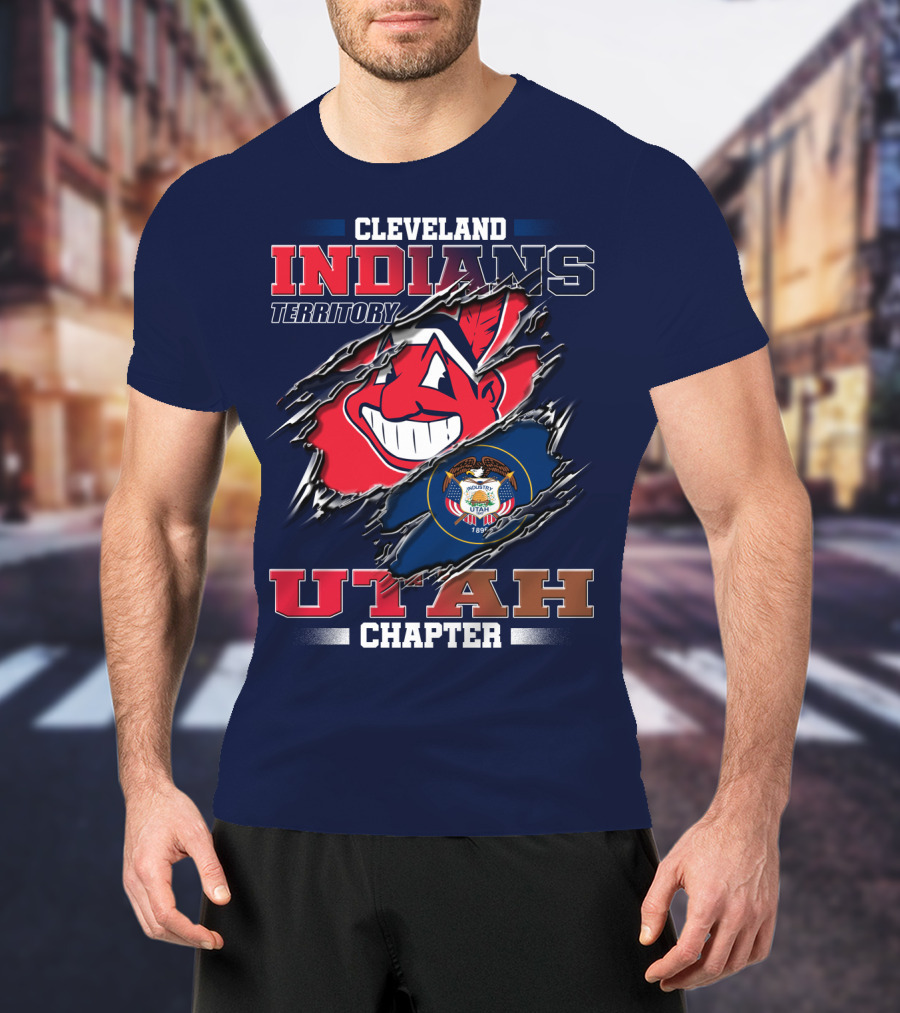 Cleveland Indians Territory Utah Chapter T-Shirt