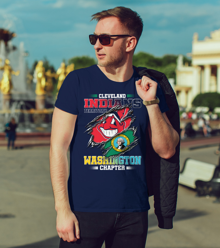 Cleveland Indians Territory Washington Chapter T-Shirt