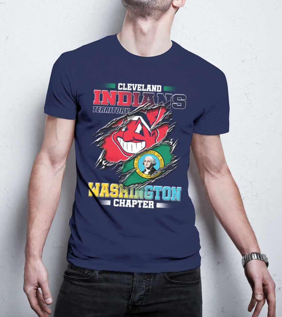Cleveland Indians Territory Washington Chapter T-Shirt