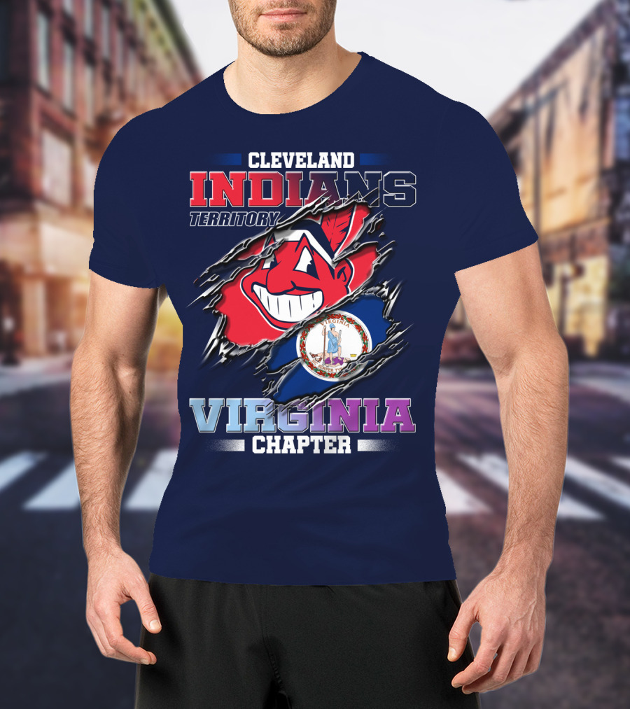 Cleveland Indians Territory Virginia Chapter T-Shirt