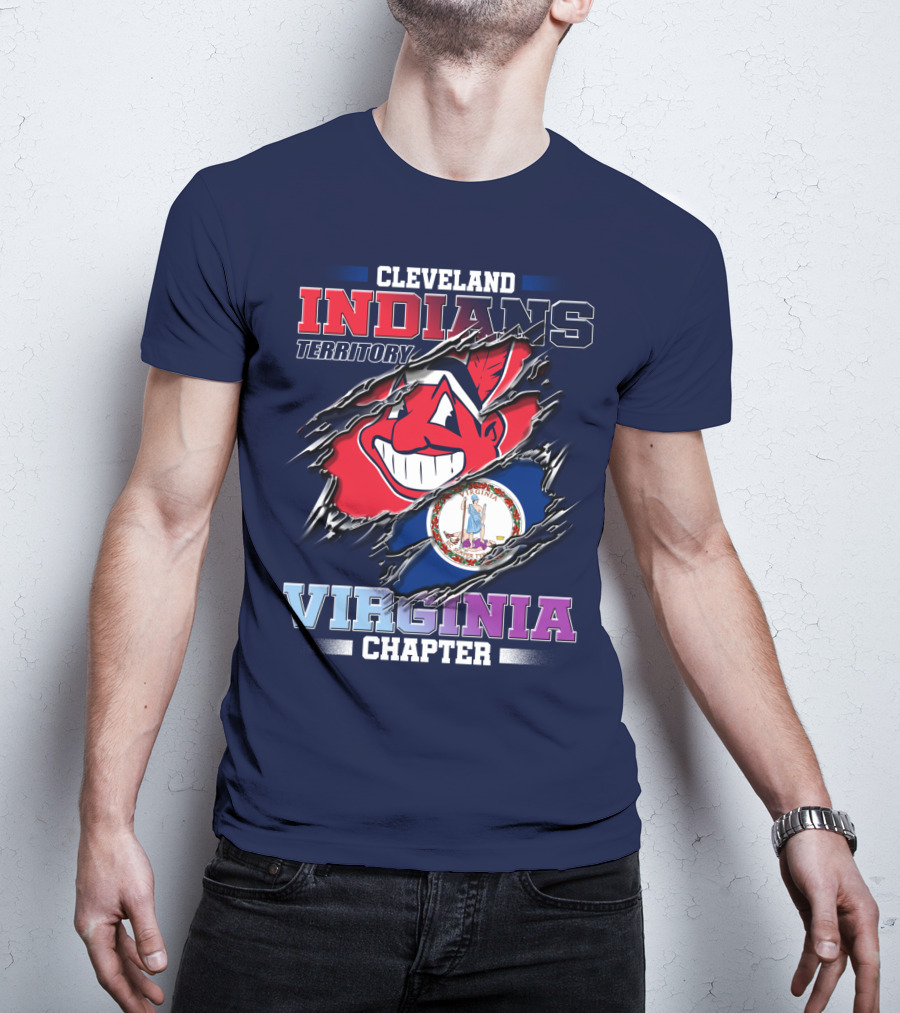 Cleveland Indians Territory Virginia Chapter T-Shirt