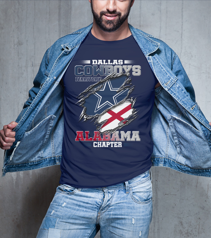 Dallas Cowboys Territory Alabama Chapter T-Shirt
