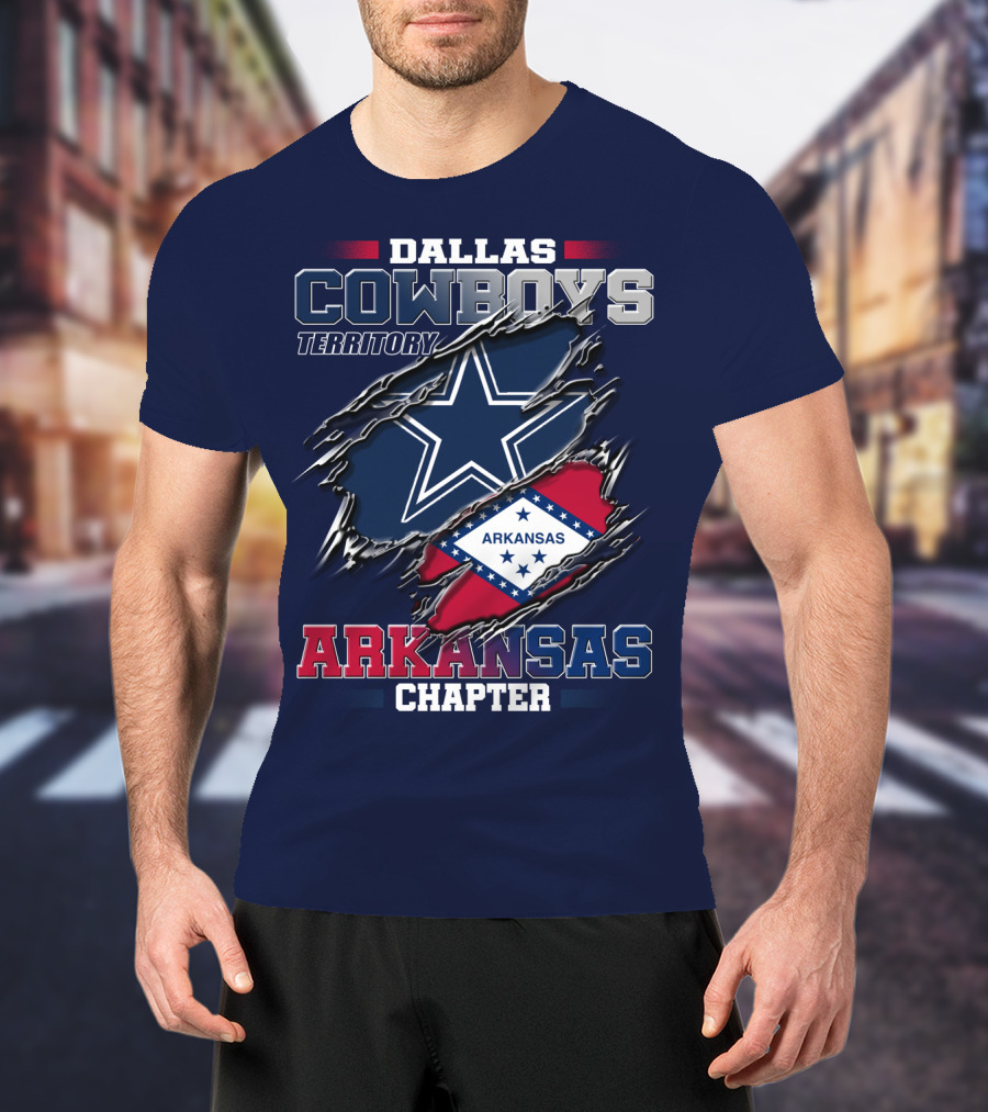 Dallas Cowboys Territory Arkansas Chapter T-Shirt