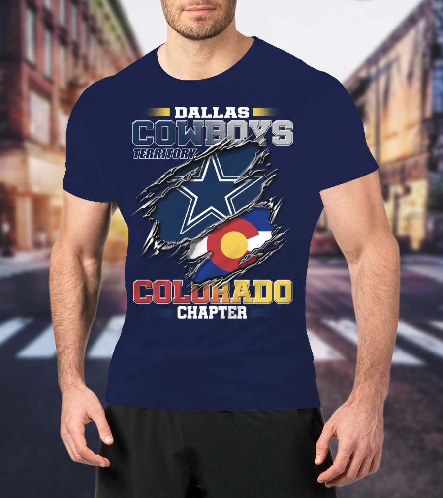 Dallas Cowboys Territory Colorado Chapter T-Shirt