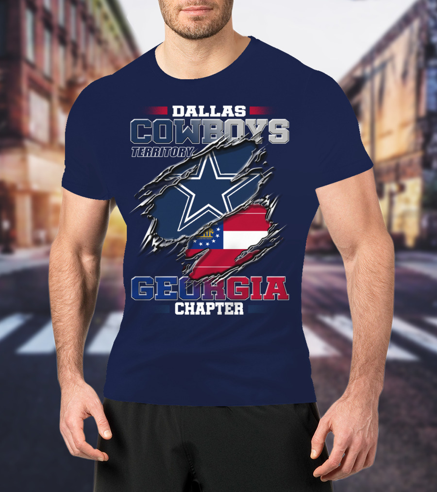 Dallas Cowboys Territory Georgia Chapter T-Shirt