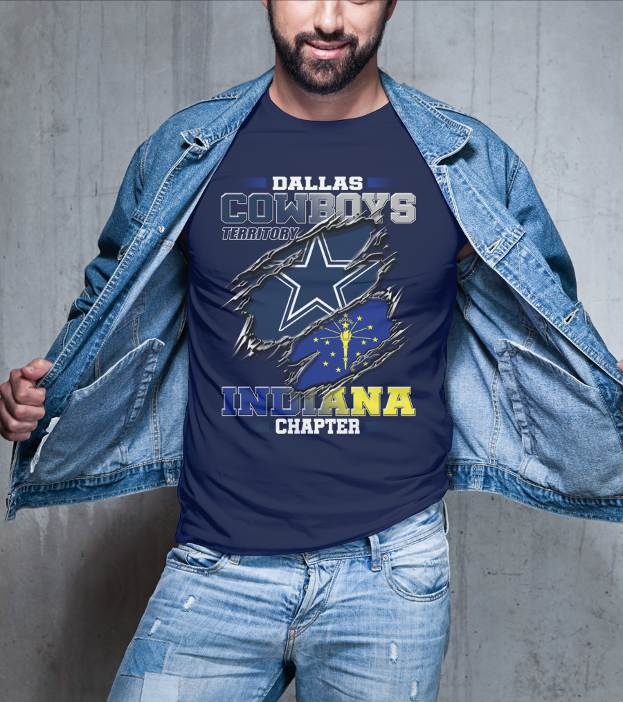 Dallas Cowboys Territory Indiana Chapter T-Shirt