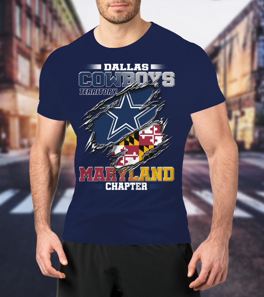 Dallas Cowboys Territory Maryland Chapter T-Shirt