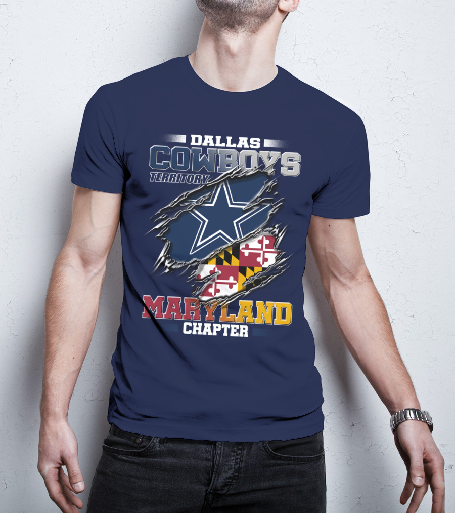 Dallas Cowboys Territory Maryland Chapter T-Shirt