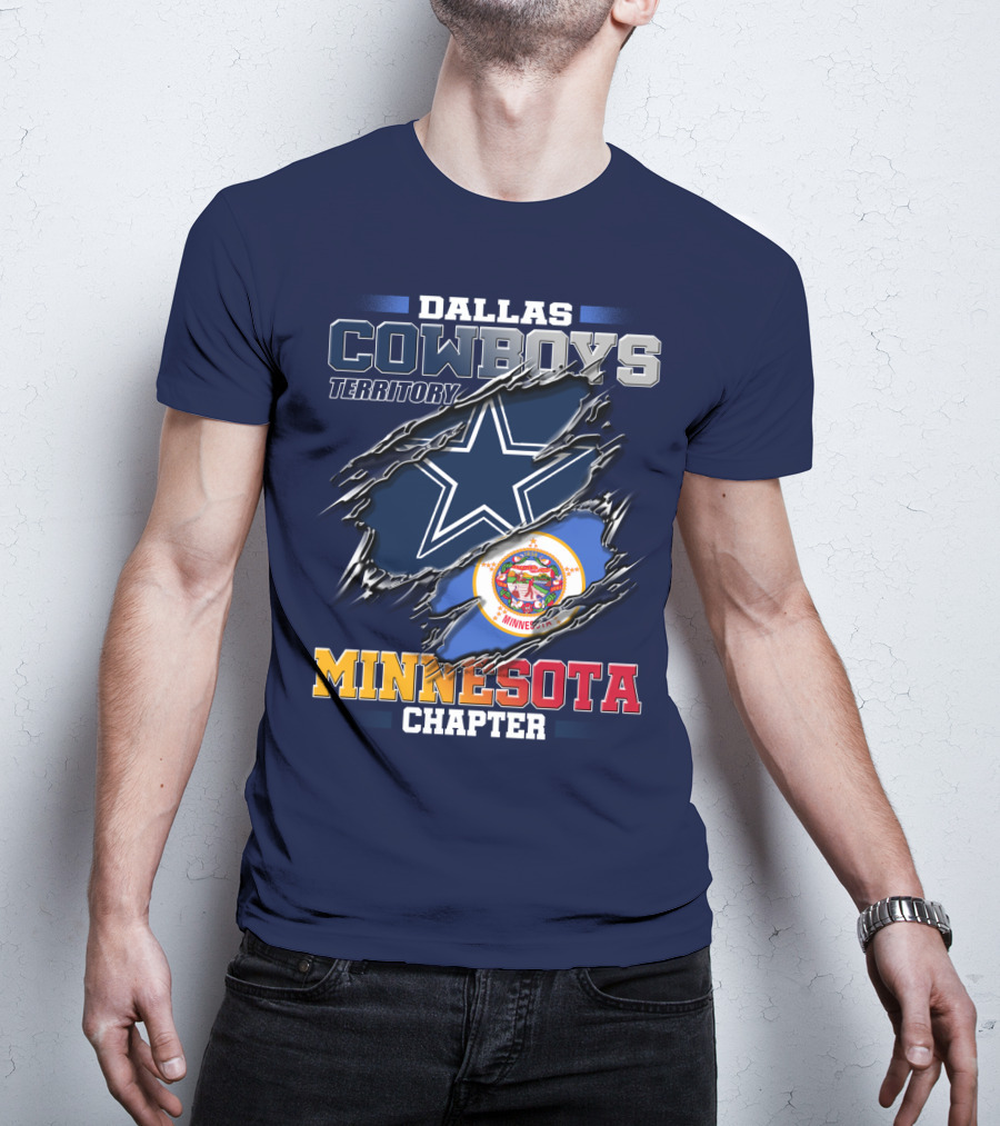 Dallas Cowboys Territory Minnesota Chapter T-Shirt