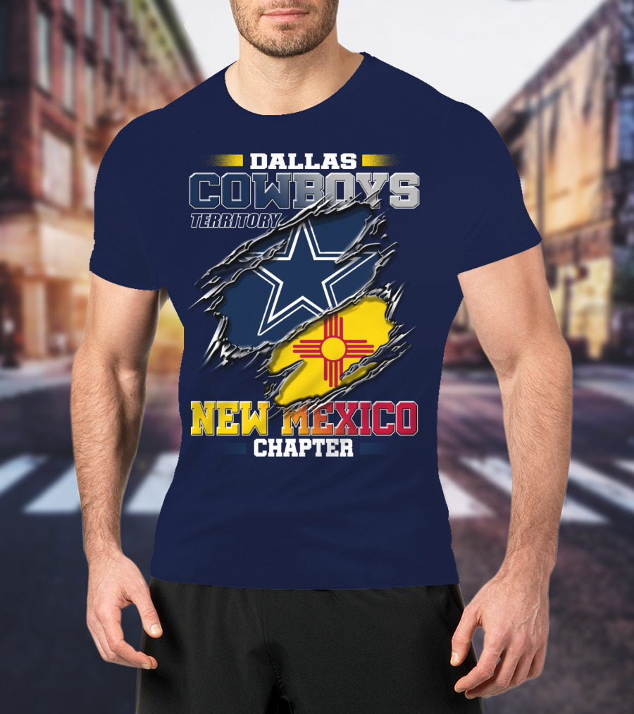 Dallas Cowboys Territory New Mexico Chapter T-Shirt