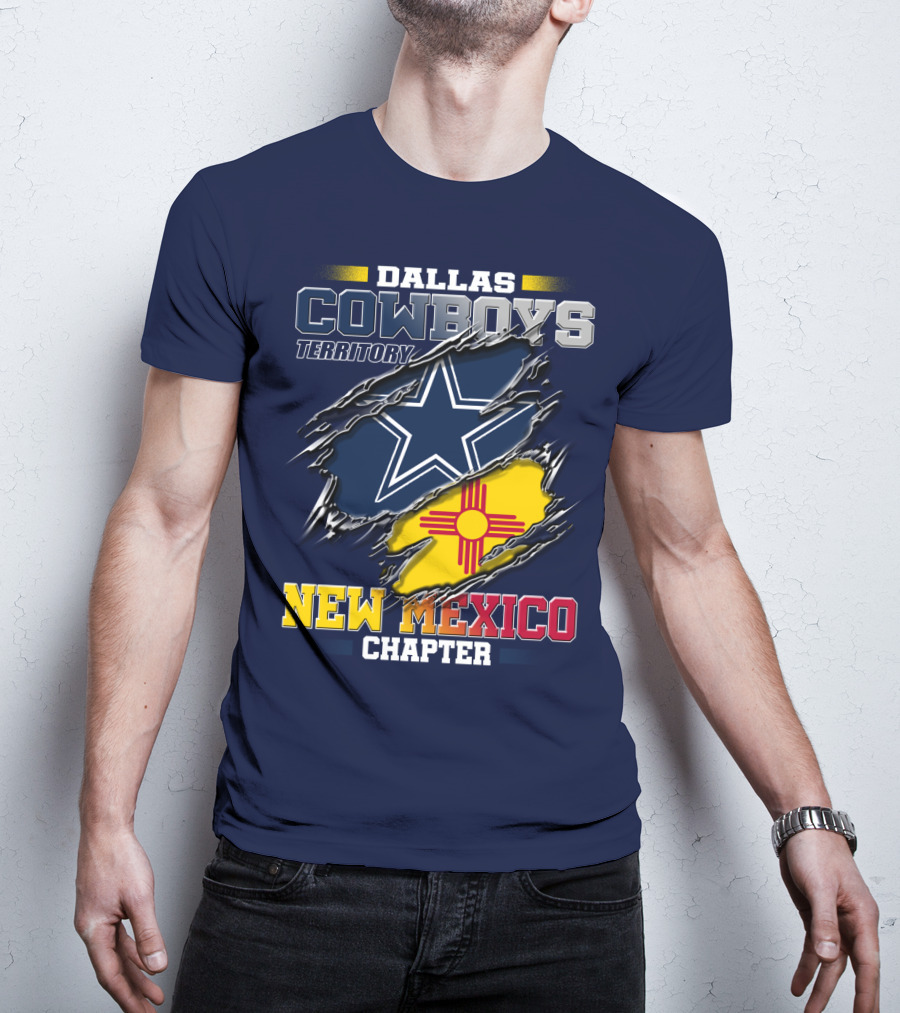 Dallas Cowboys Territory New Mexico Chapter T-Shirt