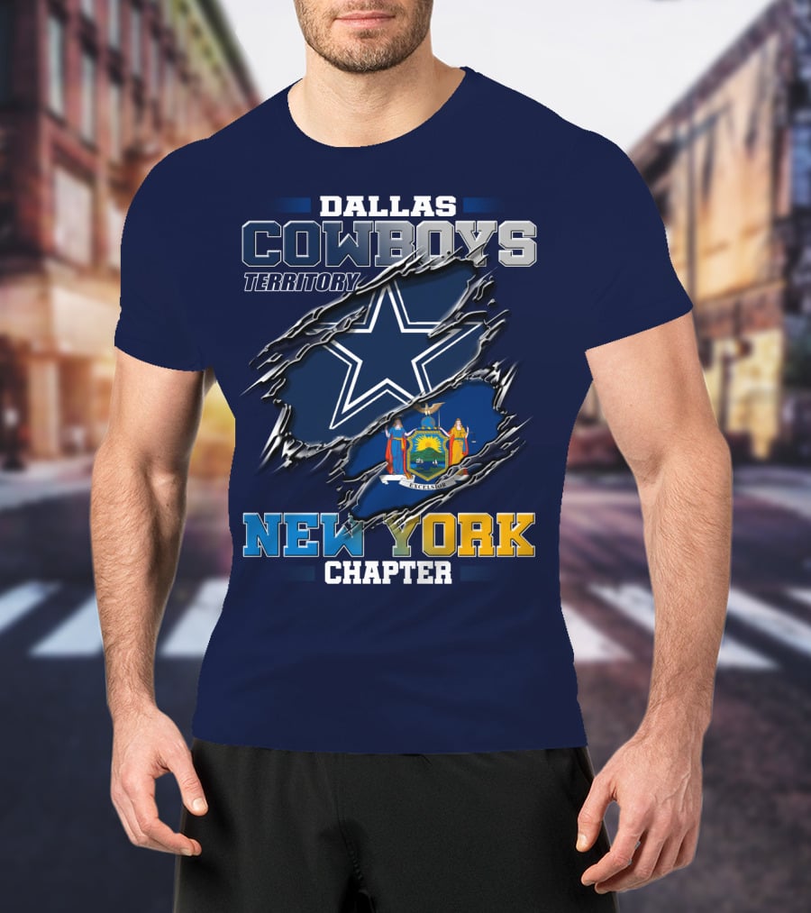 Dallas Cowboys Territory New York Chapter T-Shirt