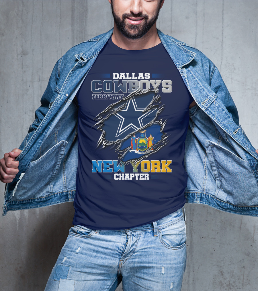 Dallas Cowboys Territory New York Chapter T-Shirt